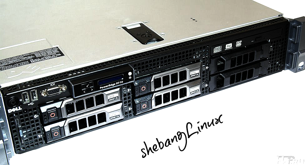 på Menagerry Lav Dell PowerEdge R710 Refurbished - ShebangLinux